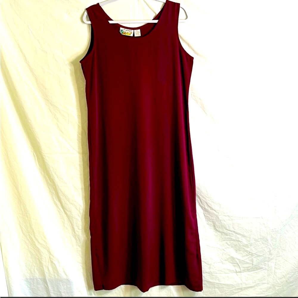Maroon dress XL